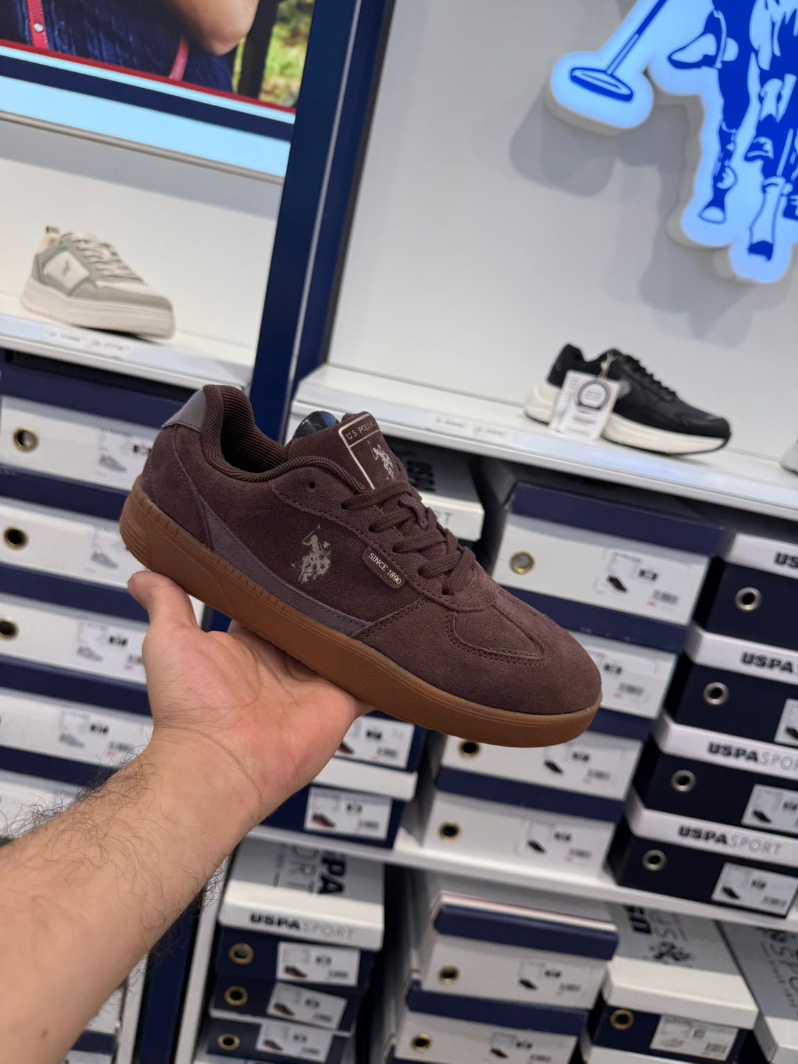 U.S. Polo Assn. Kahverengi Sneaker — görsel 4/4