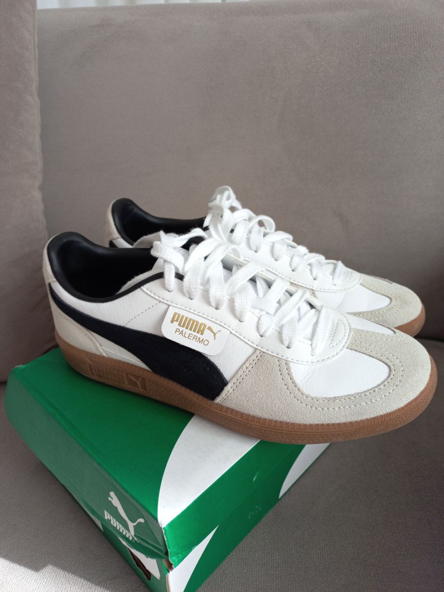 Puma Palermo Beyaz Spor Ayakkabı — görsel 3/8