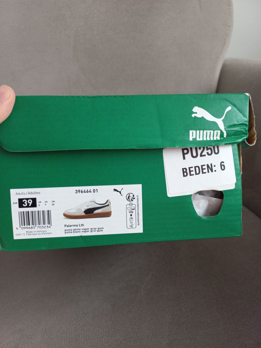 Puma Palermo Beyaz Spor Ayakkabı — görsel 8/8