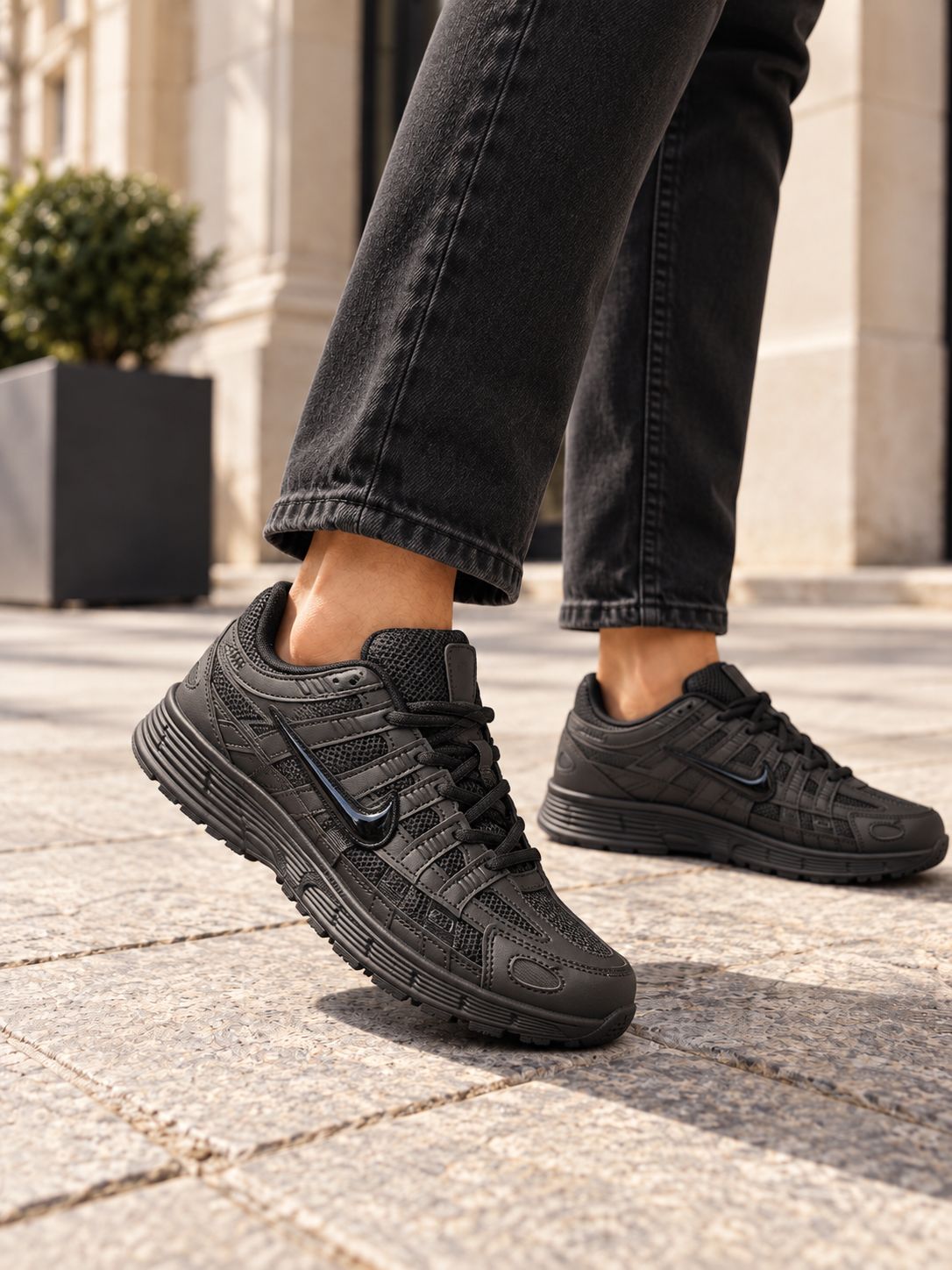 Nike P-6000 Triple Black Siyah Erkek — görsel 3/3