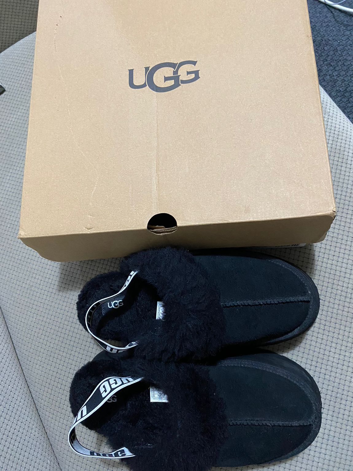 Ugg Siyah Platform Terlik — görsel 7/7