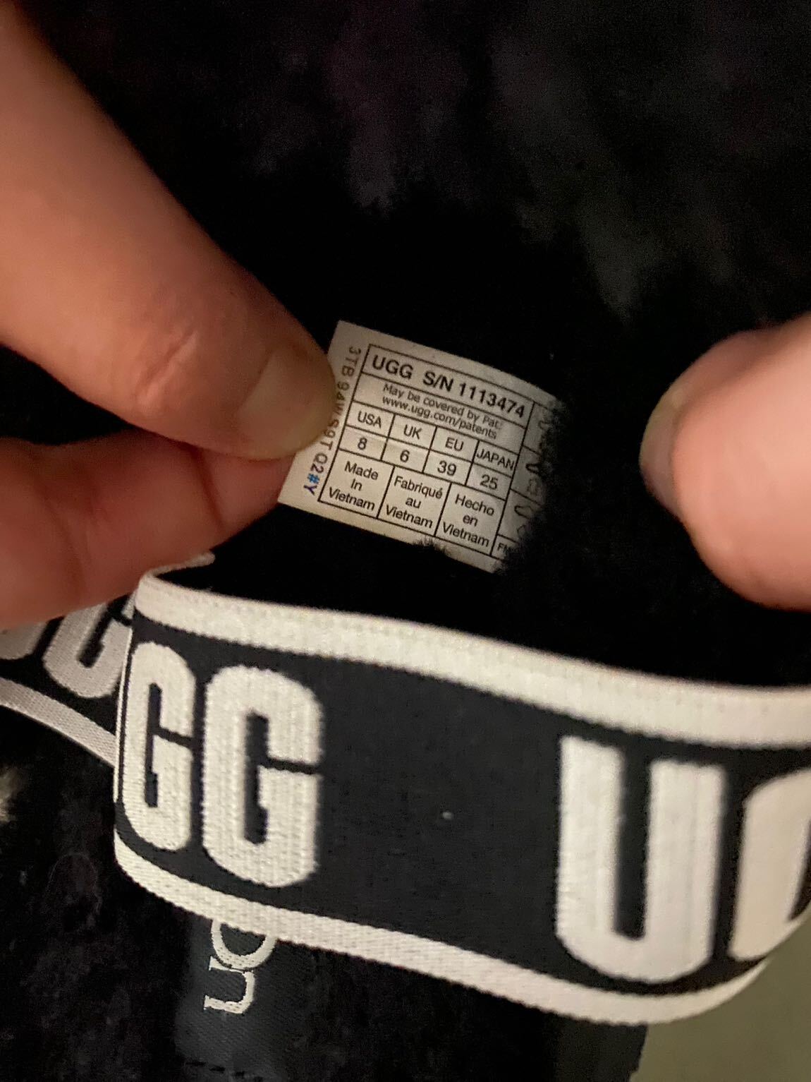 Ugg Siyah Platform Terlik — görsel 5/7