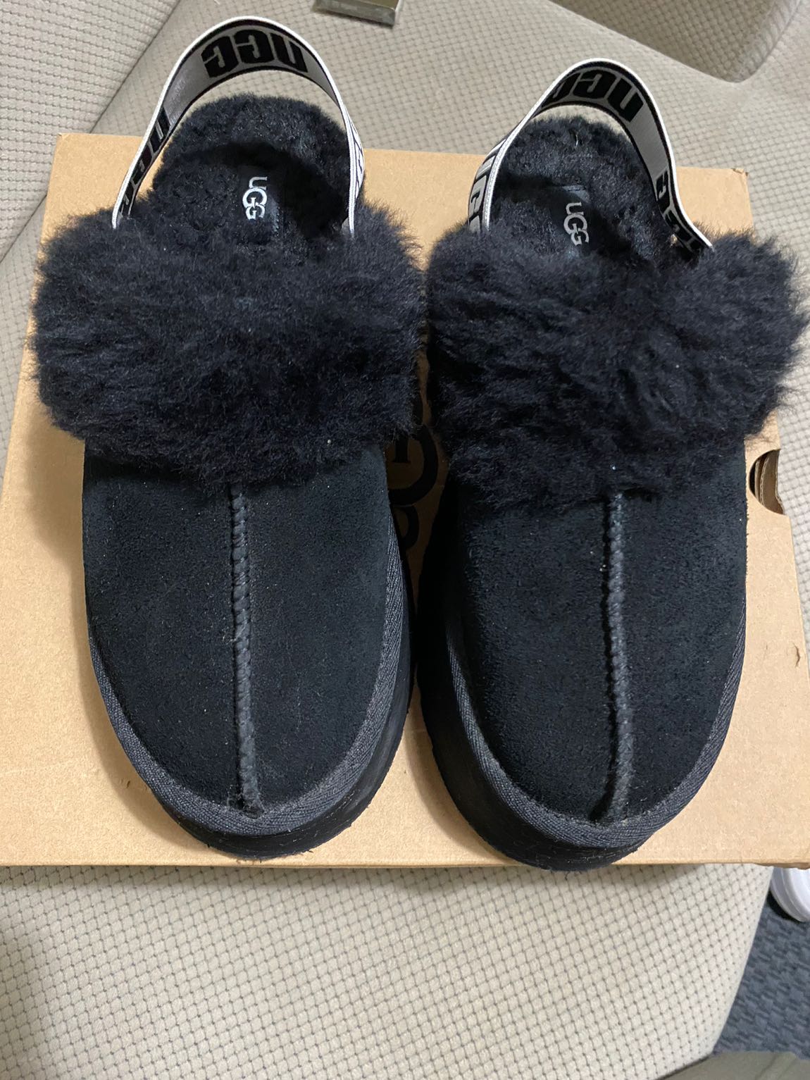 Ugg Siyah Platform Terlik — görsel 4/7