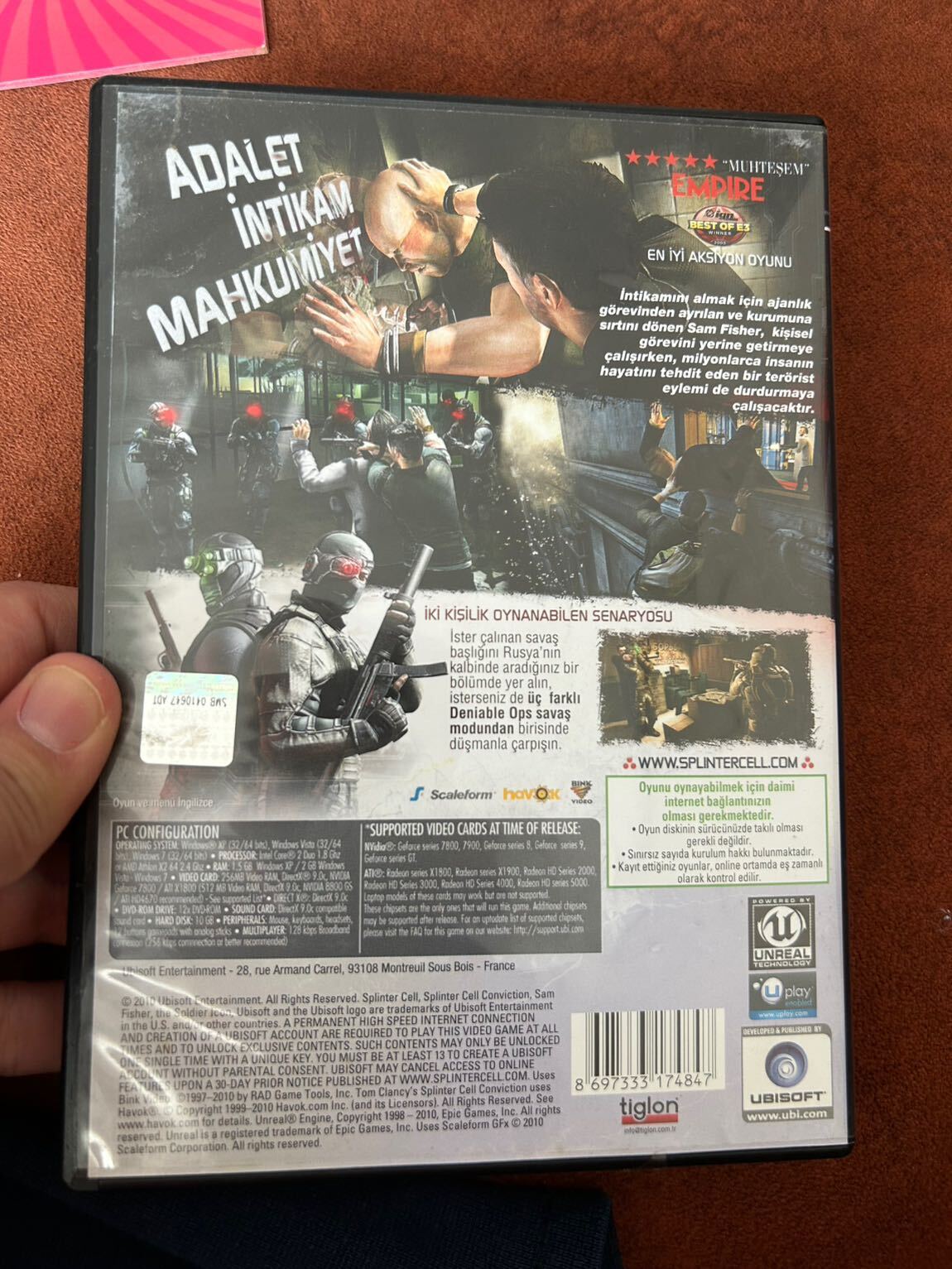 Splinter Cell Conviction pc oyunu — görsel 4/4