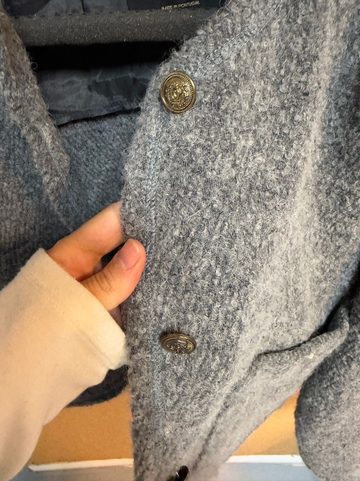 Massimo Dutti Blazer Ceket Gri — görsel 4/6