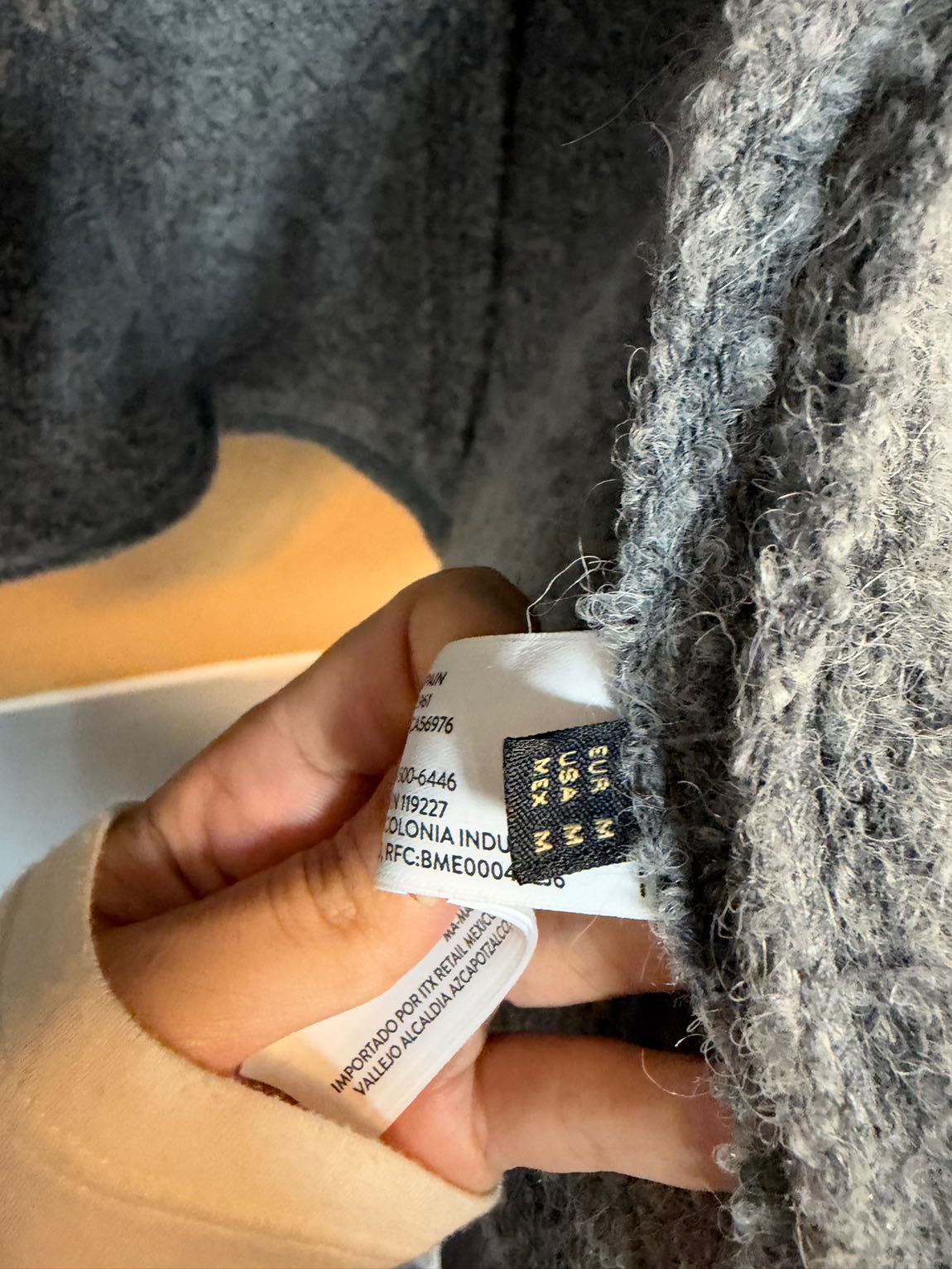 Massimo Dutti Blazer Ceket Gri — görsel 6/6
