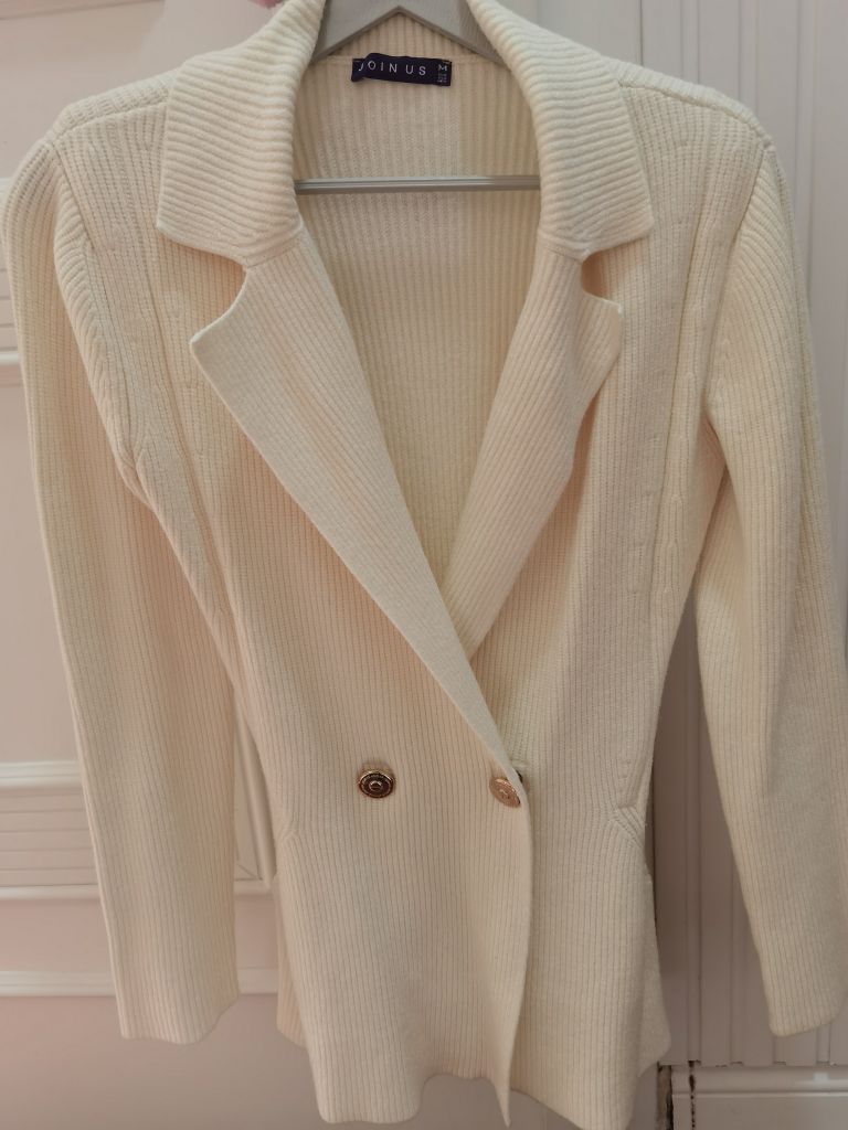 Krem Blazer Ceket — görsel 2/7