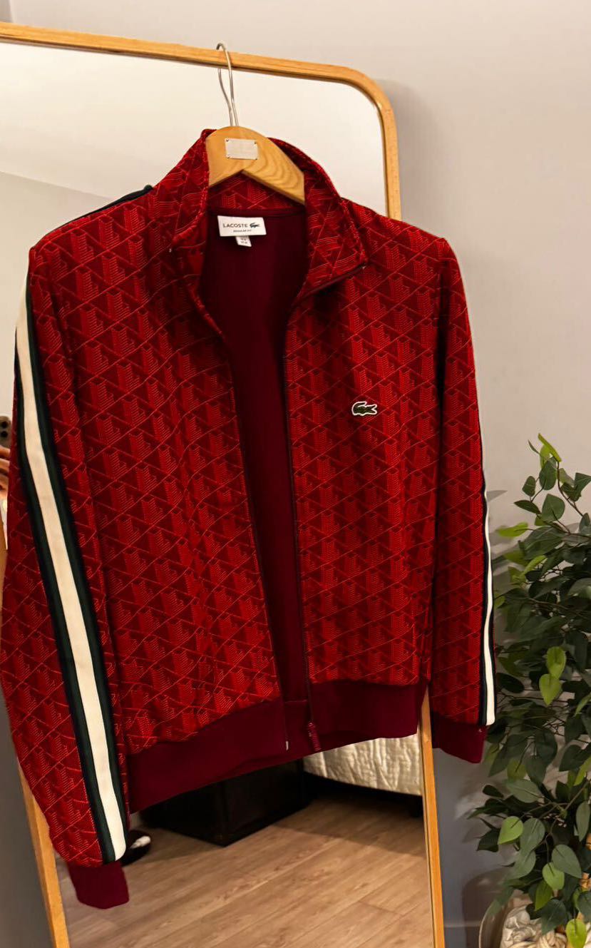 Lacoste Monogram Des.Fermuarlı sweat — görsel 2/9