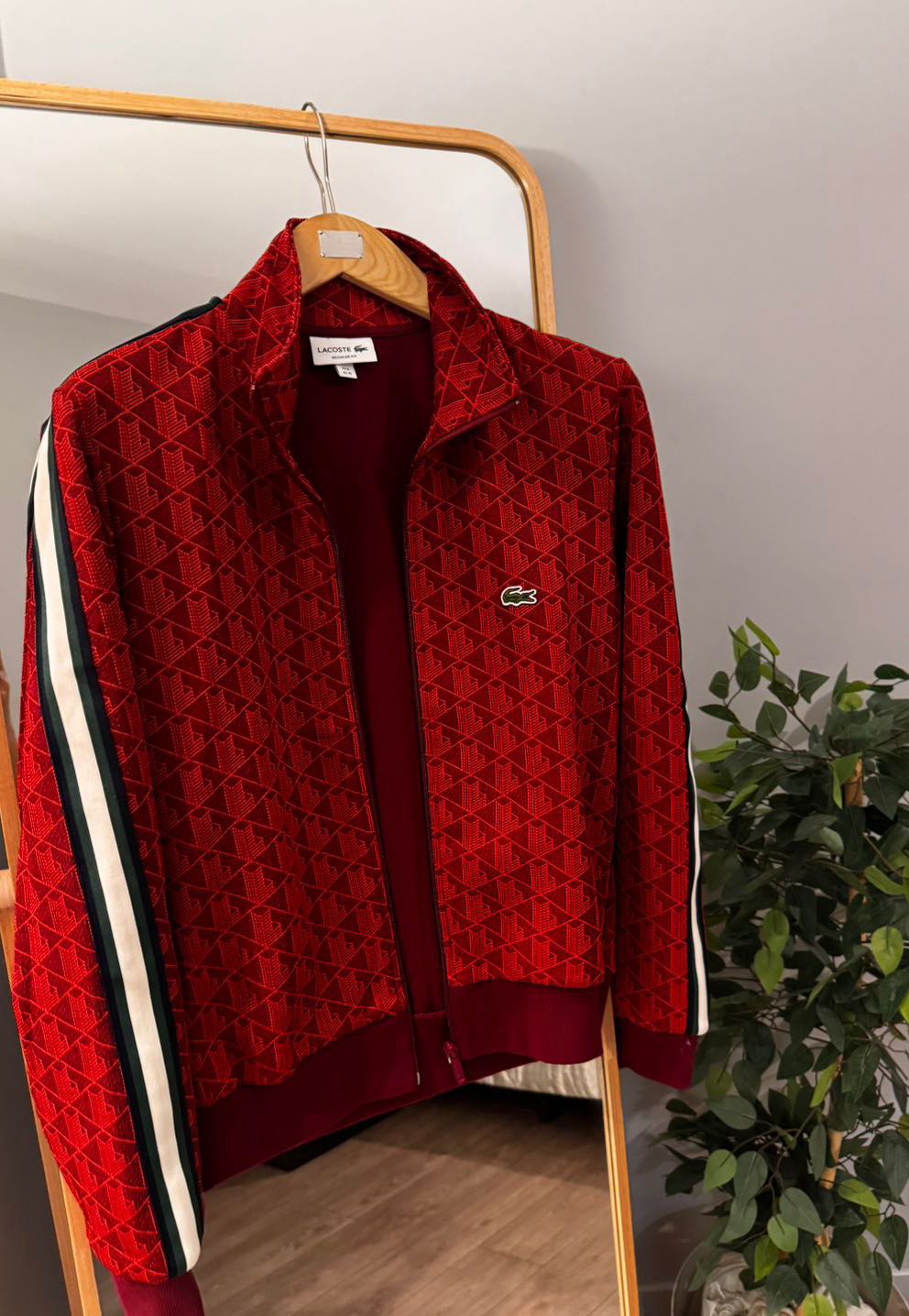 Lacoste Monogram Des.Fermuarlı sweat — görsel 3/9