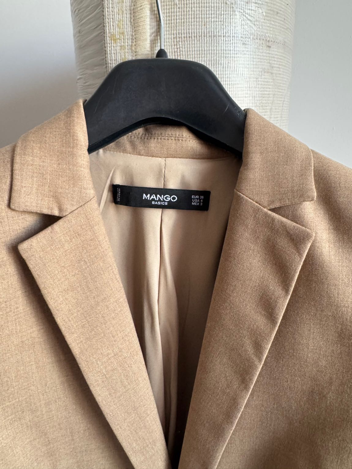 Mango Bej Blazer Ceket — görsel 2/3