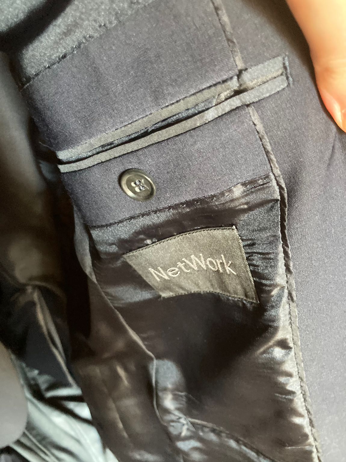 Network Lacivert Blazer Ceket Orijinal — görsel 3/3