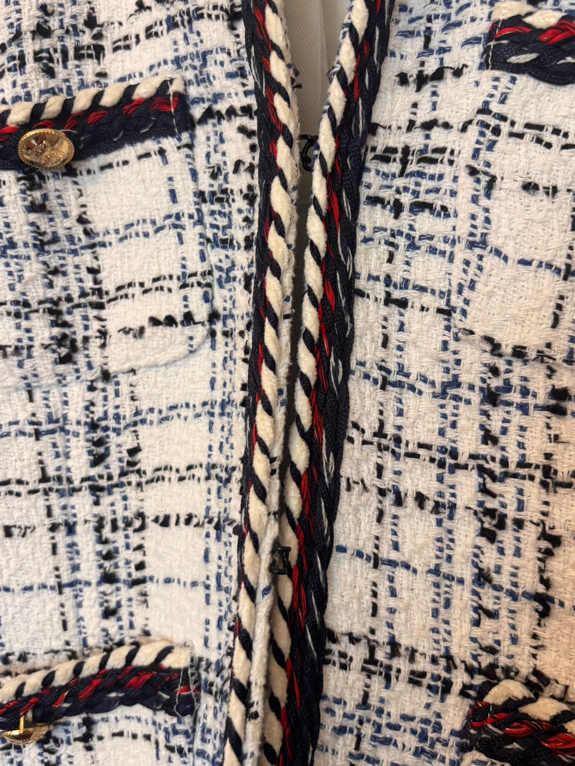 Zara Chanel Model Ceket S beden — görsel 4/5
