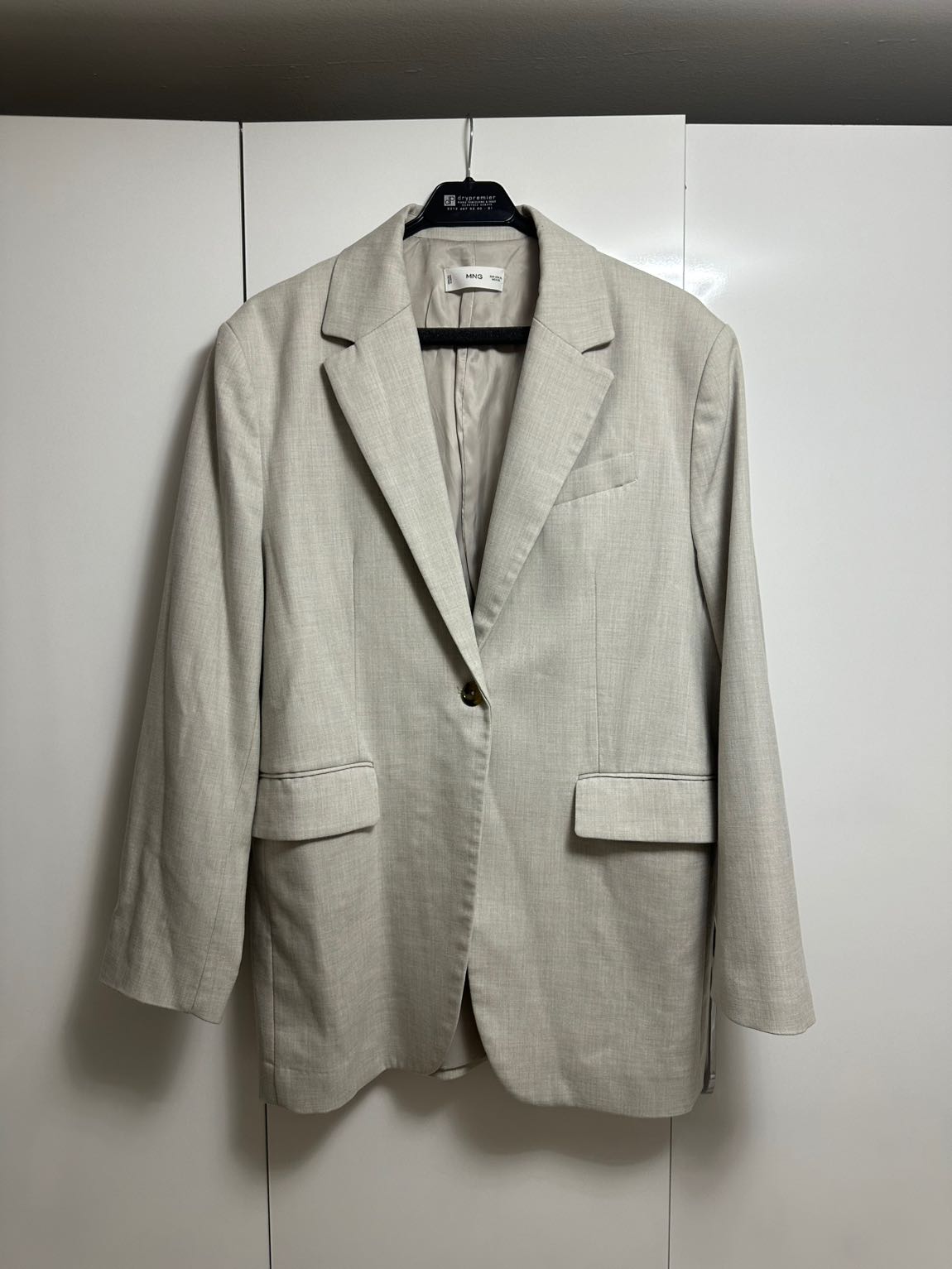Mango Bej Blazer Ceket — görsel 2/3