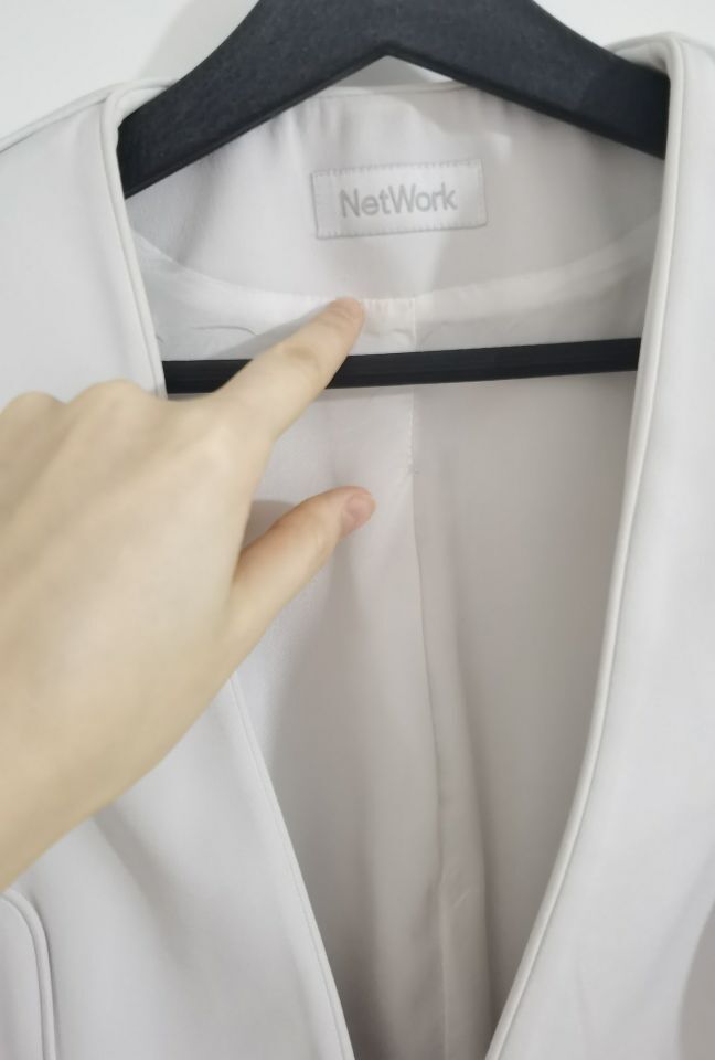 Network Beyaz Ceket 34 XS — görsel 10/11