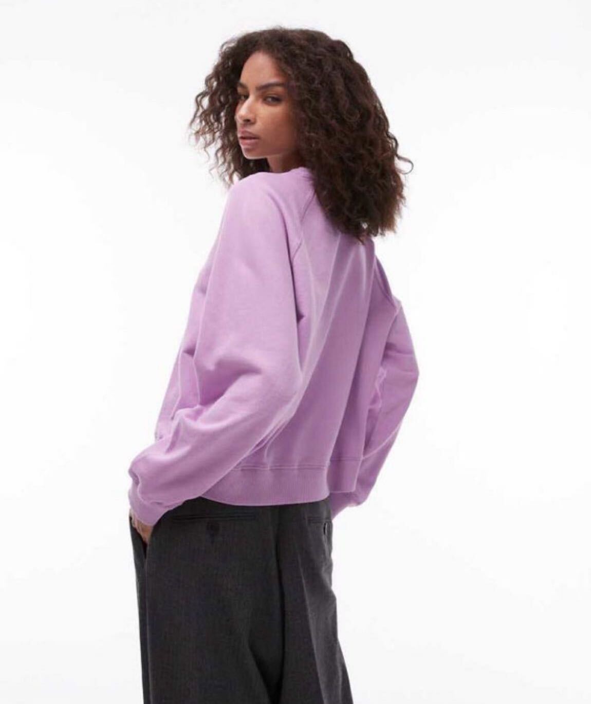 Arket Lila Sweatshirt Xs S M L — görsel 6/6