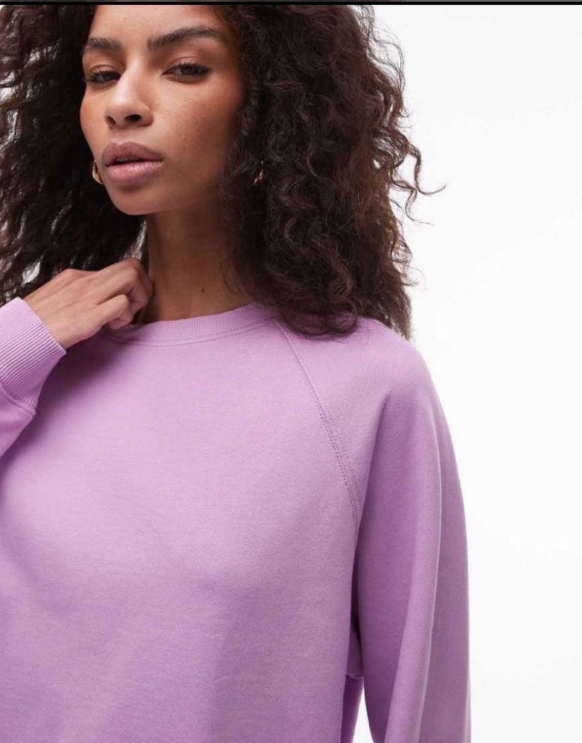 Arket Lila Sweatshirt Xs S M L — görsel 4/6