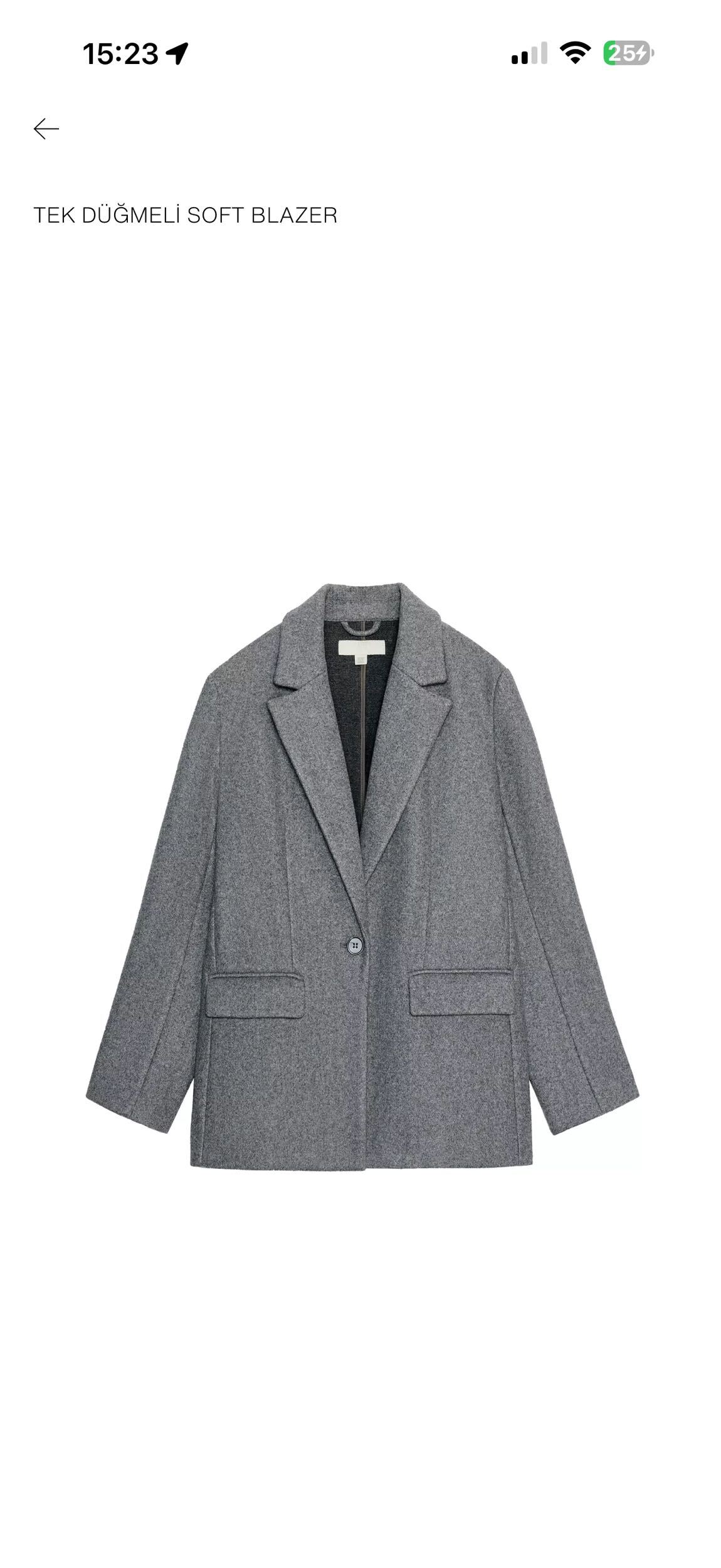 Zara Blazer Ceket — görsel 9/9
