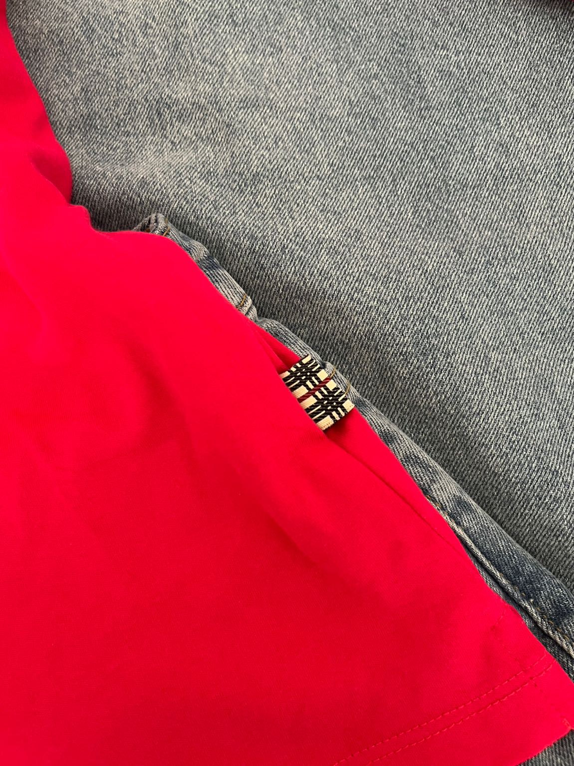 burberry 00s polo yaka fitted uzun kollu — görsel 5/7
