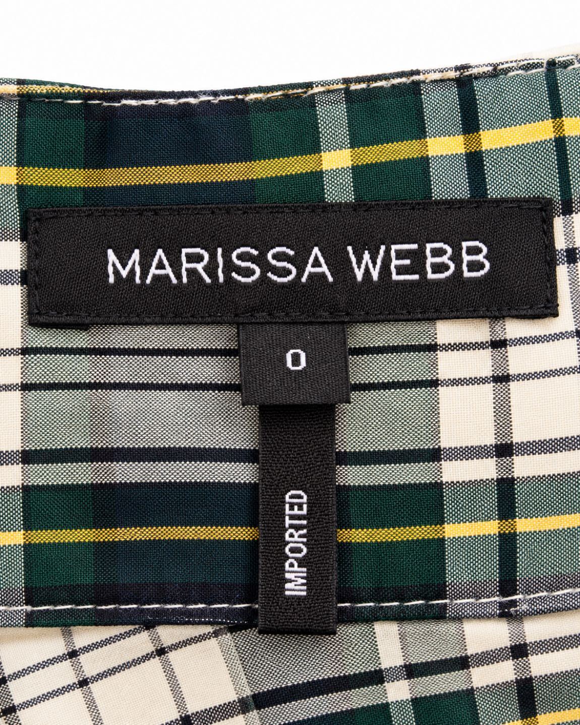 Marissa Webb Ekose Off-Shoulder Bluz — görsel 4/4