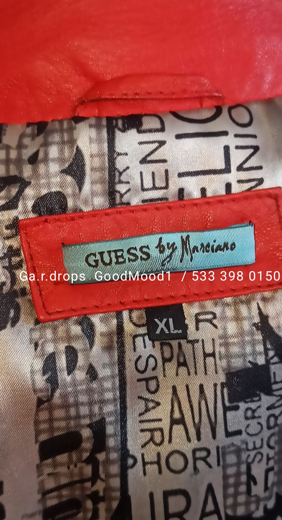 GUESS Orijinal Deri Ceket — görsel 5/12