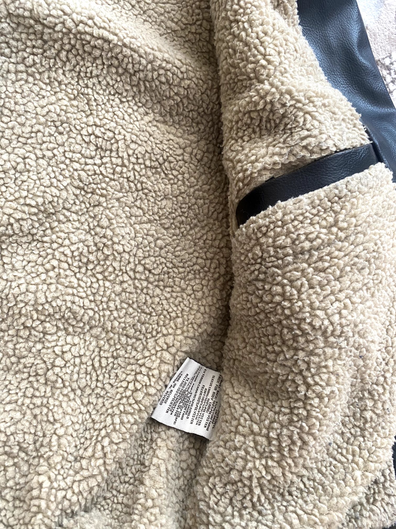 Levi's bomber deri ceket — görsel 5/8