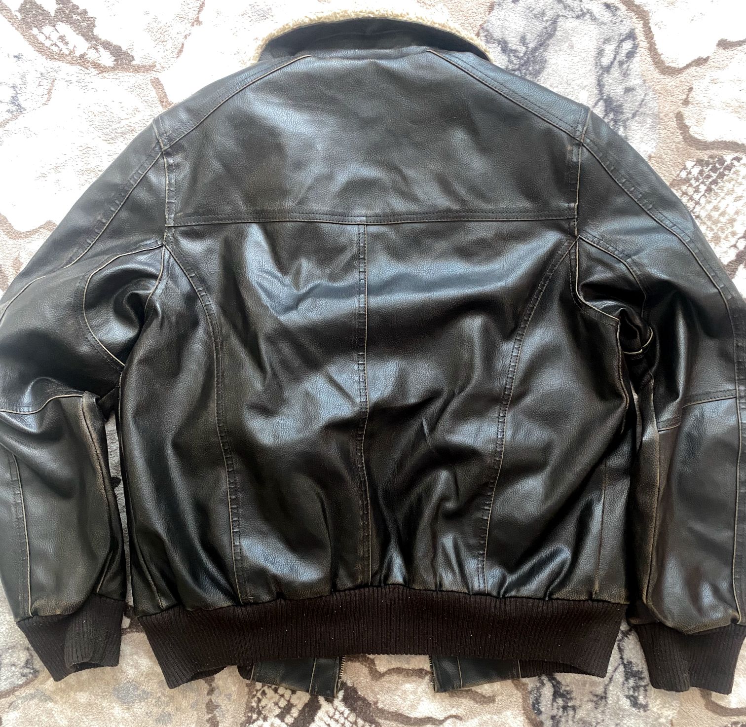 Levi's bomber deri ceket — görsel 2/8