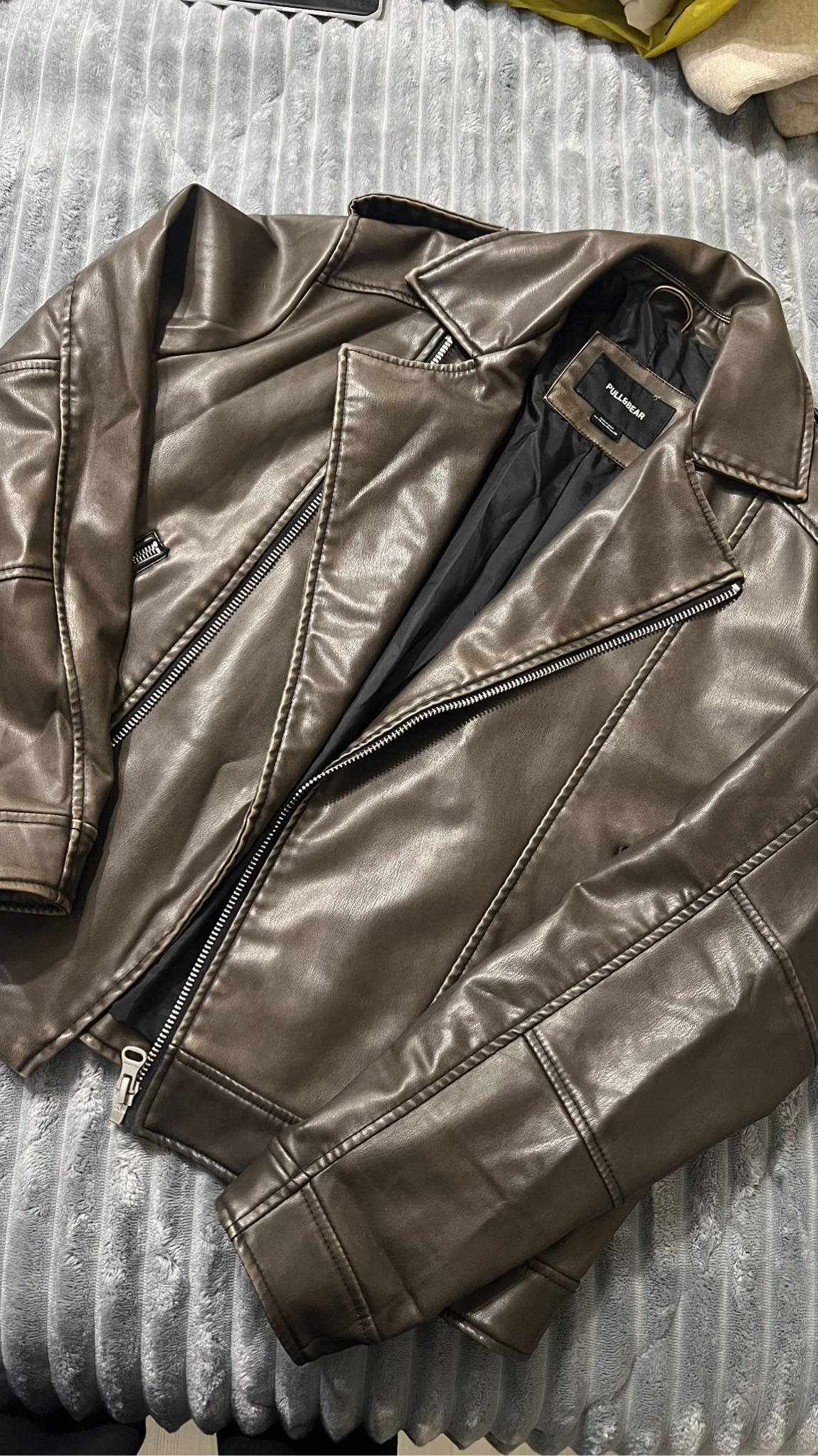 Pull & Bear Deri Ceket — görsel 5/10