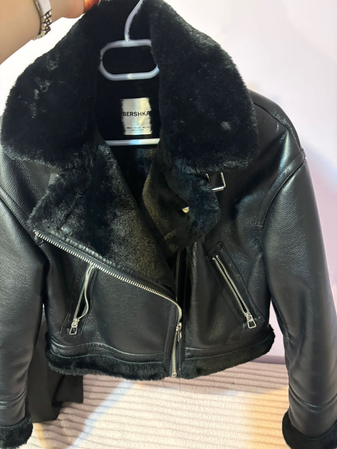 BERSHKA SUNİ KÜRK — görsel 2/7