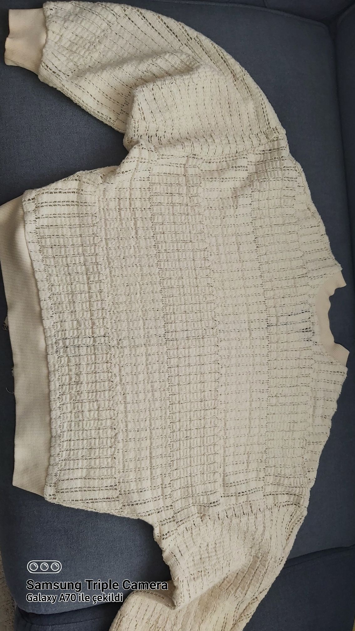 Zara Bej Bomber Ceket — görsel 4/7