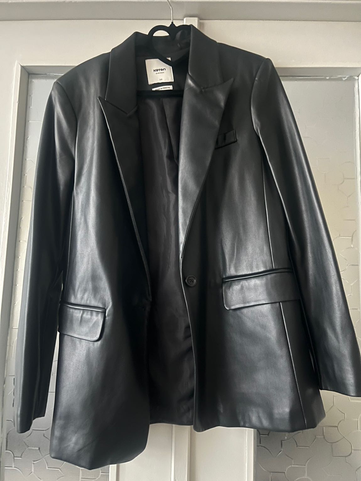 Deri blazer ceket — görsel 2/2