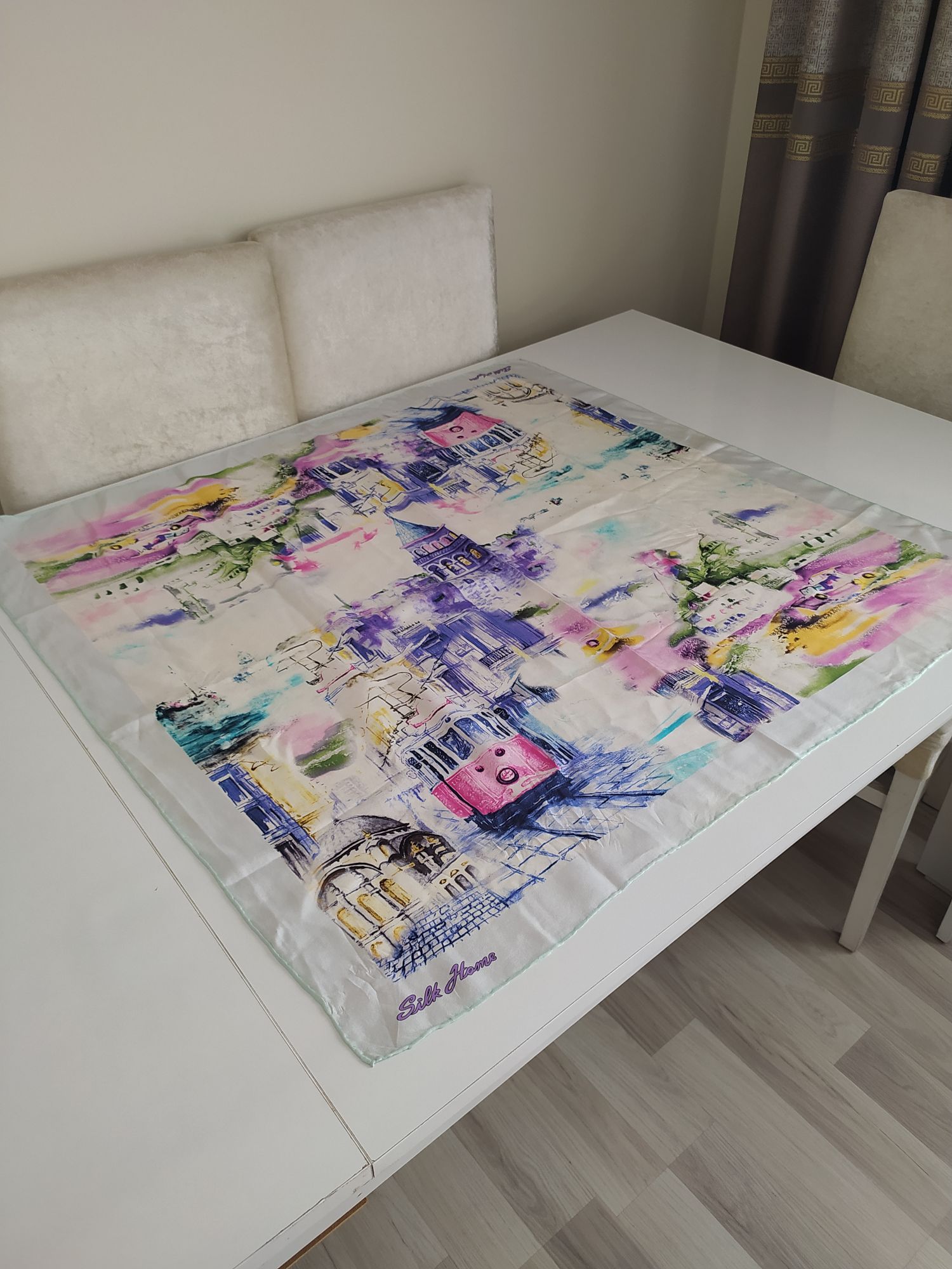 Silk Home ipek Eşarp — görsel 5/8