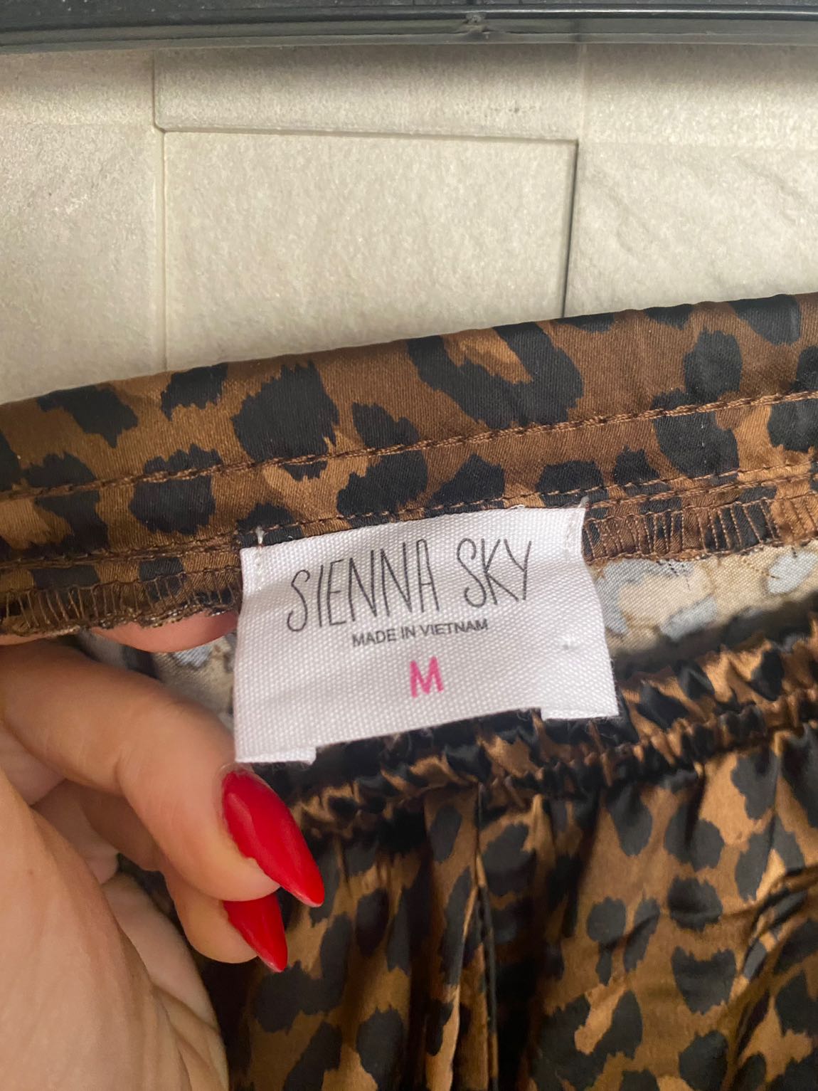 Sienna Sky Leopar Eşofman Altı M — görsel 7/11