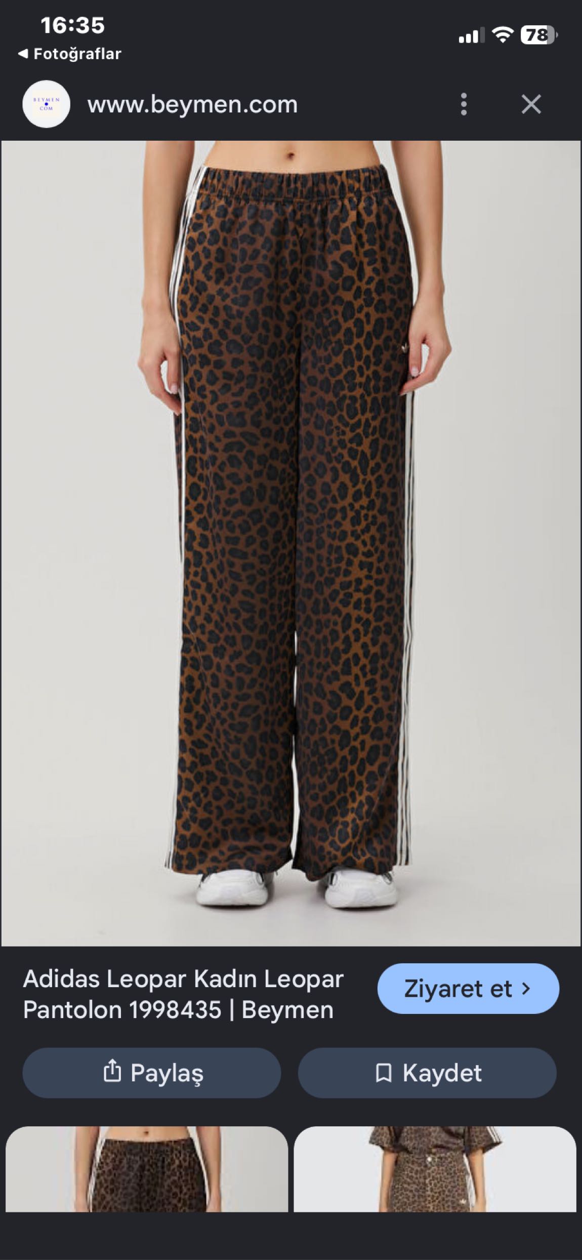 Sienna Sky Leopar Eşofman Altı M — görsel 11/11
