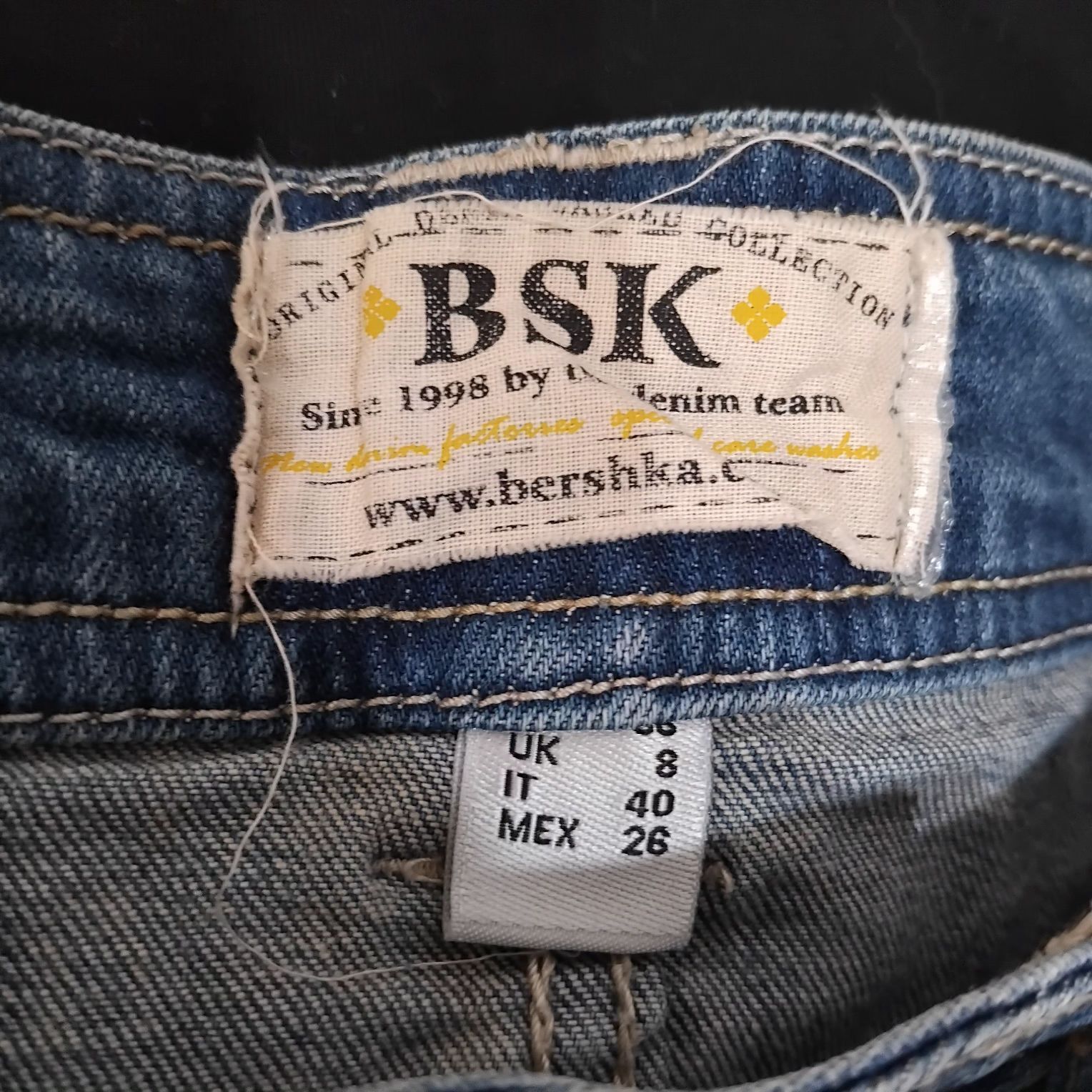 Vintage Bershka Mini Kot Etek 2000S Y2K — görsel 5/5