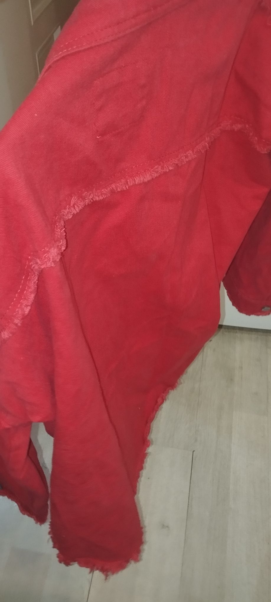 Kırmızı Kot Ceket — görsel 5/5