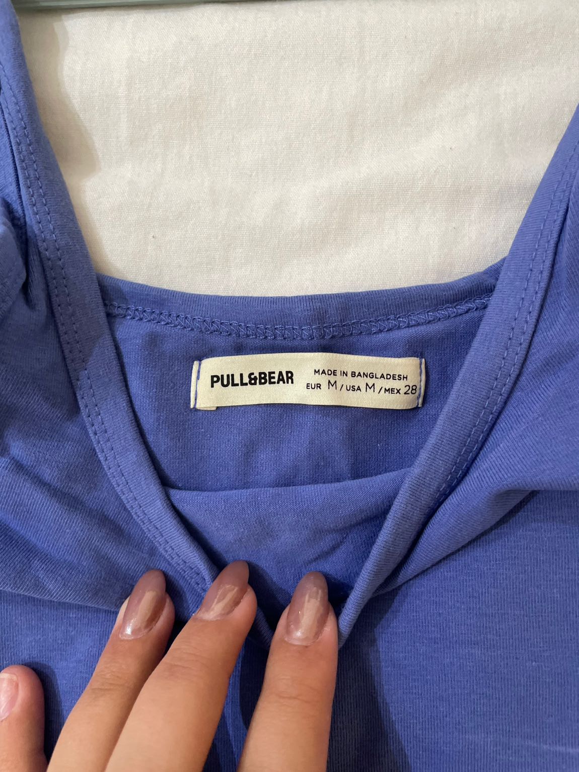 Pull bear Mavi Mini Elbise — görsel 3/3