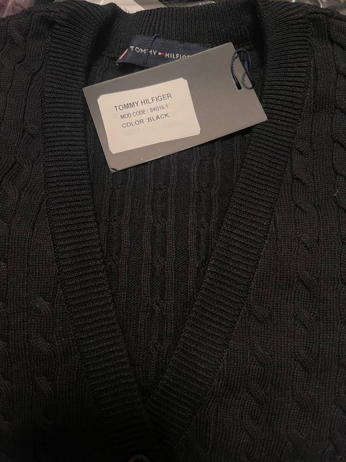 Tommy Hilfiger Siyah Hırka — görsel 3/5