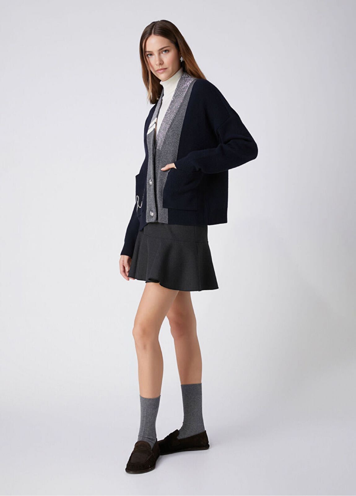 Lacoste Lacivert Hırka — görsel 3/13