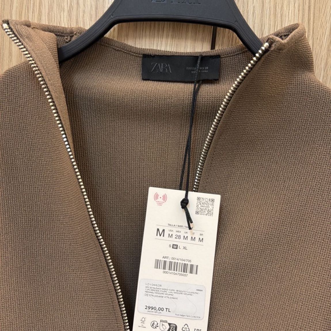 Zara Blazer Ceket SIFIR M SON 1 adet — görsel 3/8