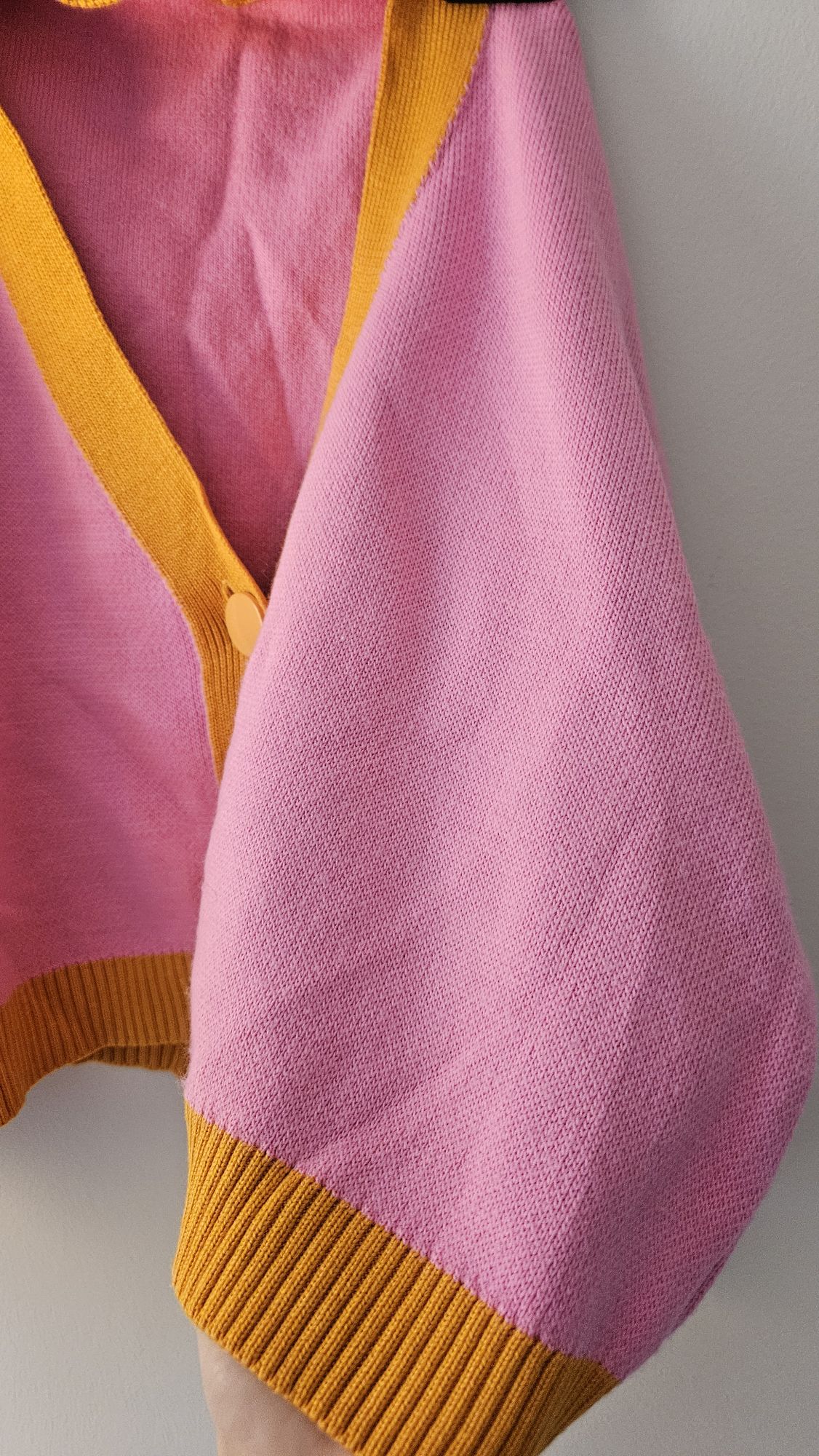 Pembe oversize Hırka — görsel 6/7