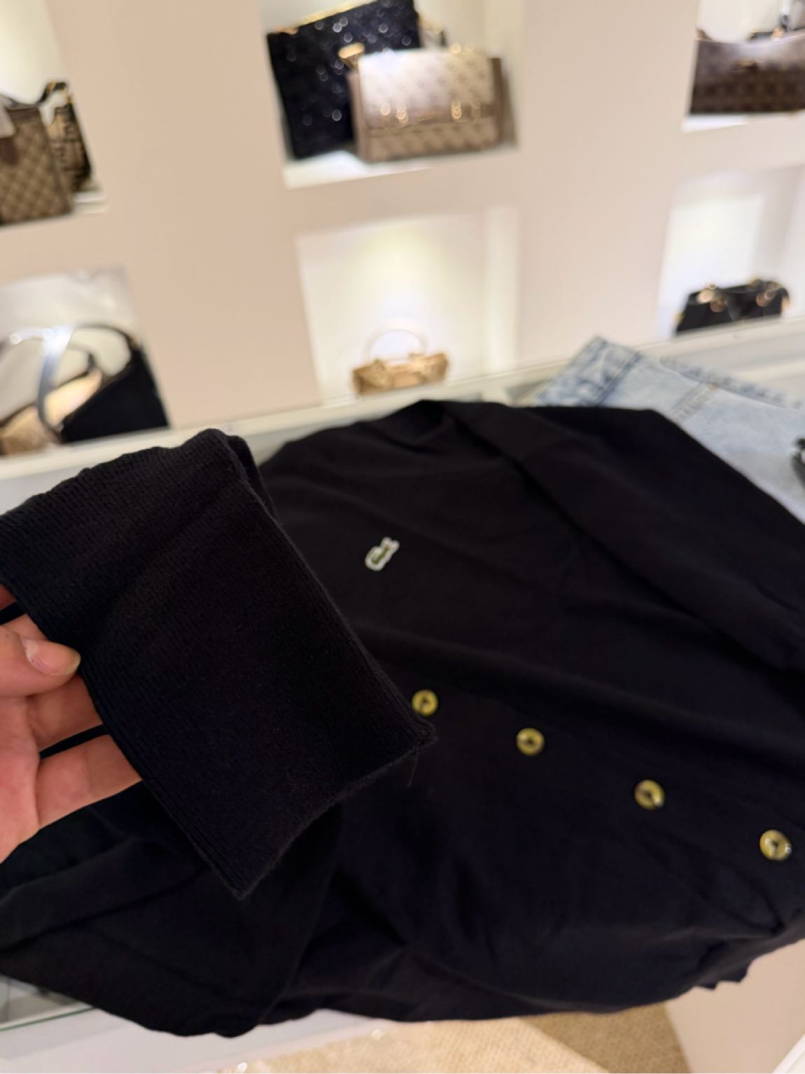 Lacoste hırka — görsel 9/10