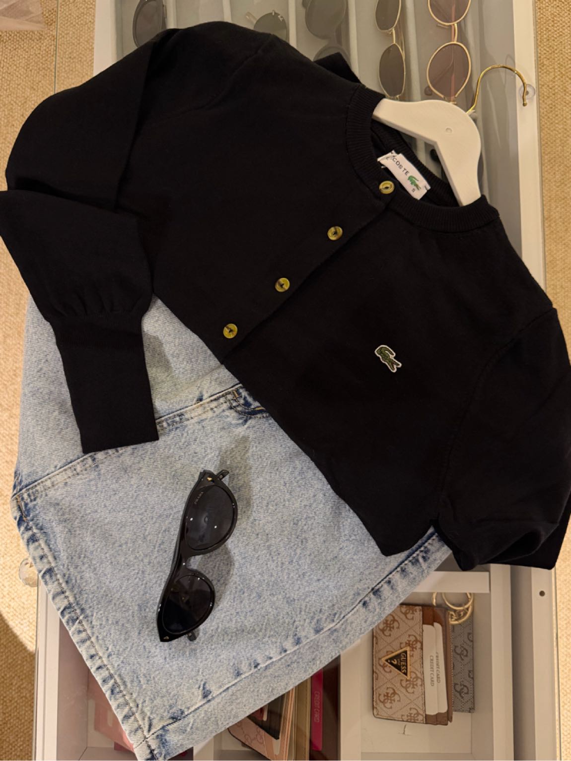 Lacoste hırka — görsel 8/10