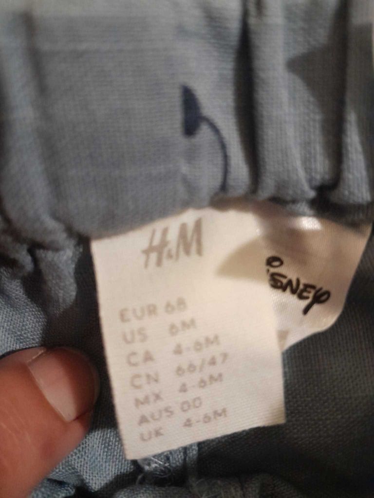 H&M Mickey Mouse İkili Takım 4-6 aylik — görsel 5/5