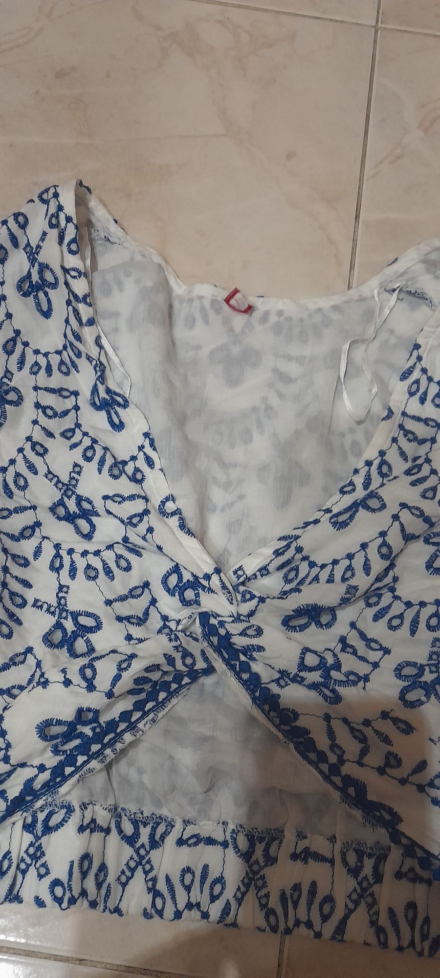 Desenli crop Bluz ,Şort — görsel 3/5