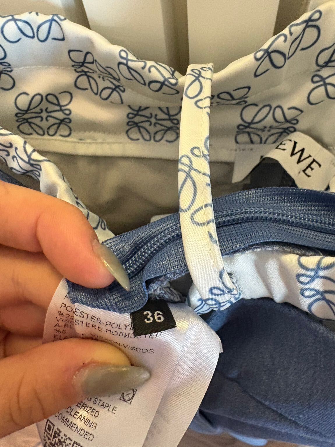 Loewe Mavi Yelek ve Pantolon İkili Takım — görsel 4/4