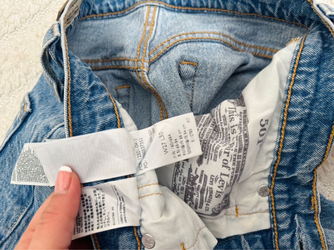 Levi's 501 Curve Jean Pantolon — görsel 5/8