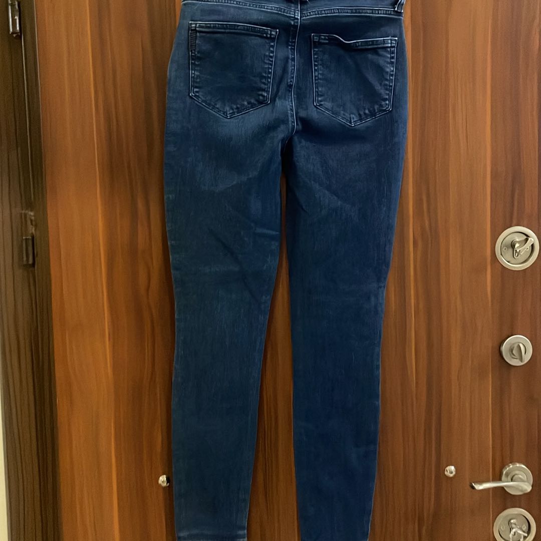 PAIGE Mavi Yüksek Bel Jean Pantolon — görsel 5/7