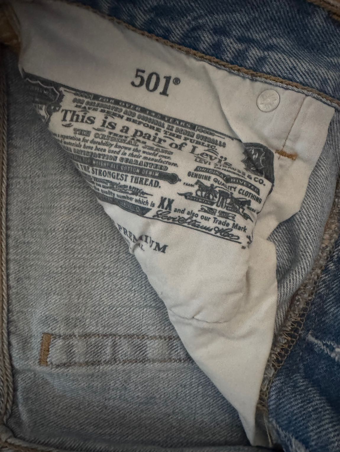 Levi's Mavi Jeans Pantolon — görsel 4/5