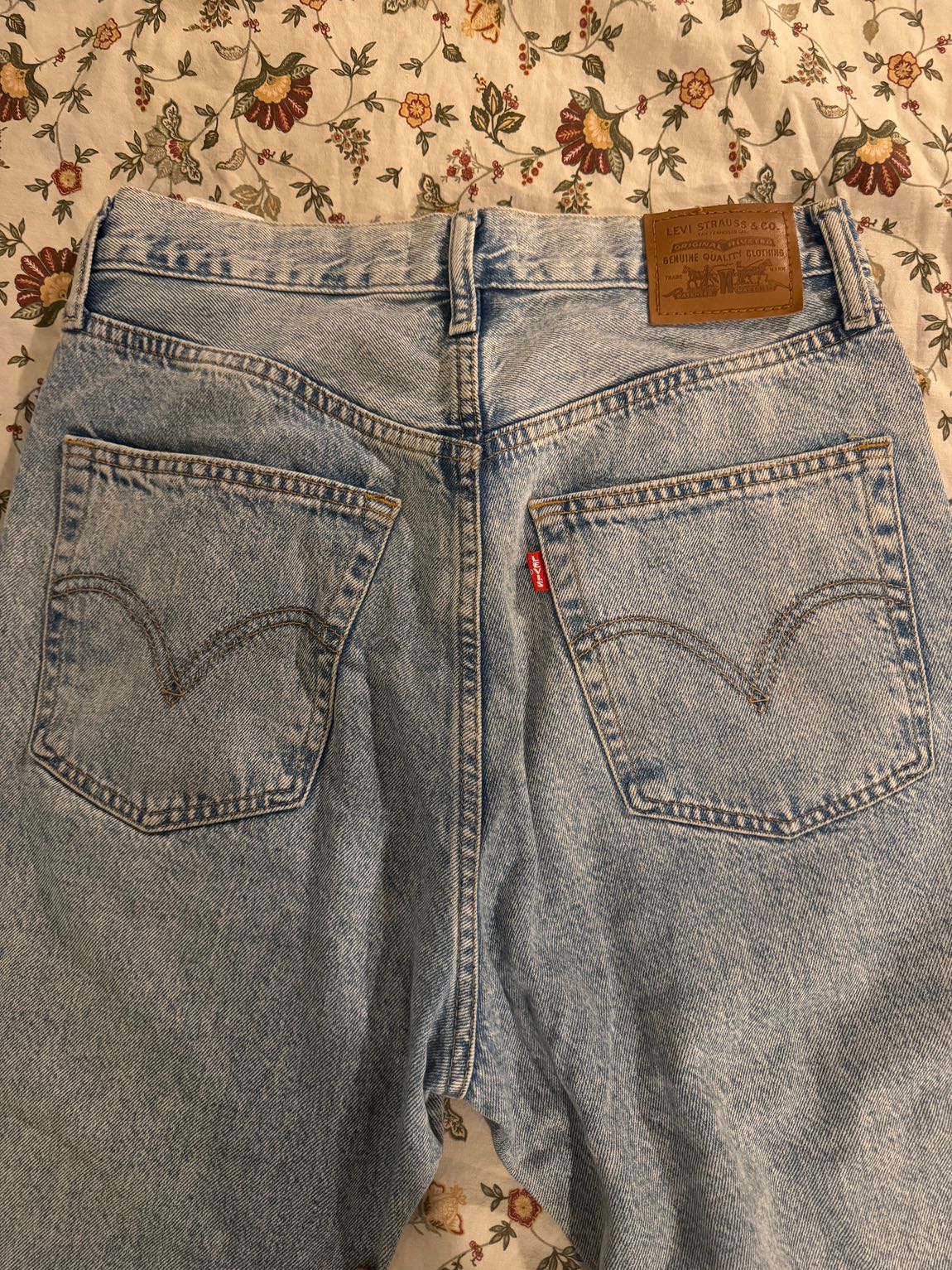 Levi’s ribcage straight kot pantolon — görsel 8/8