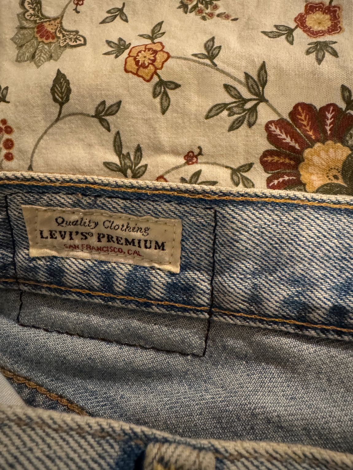 Levi’s ribcage straight kot pantolon — görsel 5/8